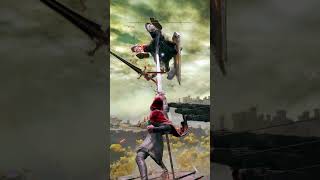 How To Cheese Godrick Knight at the top of Fort Haight  #eldenring  #funnyclips