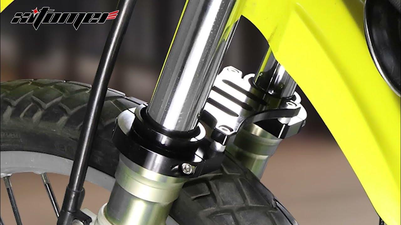 Suzuki DR650 Fork Brace /Superbarce Installation by Xitomer YouTube
