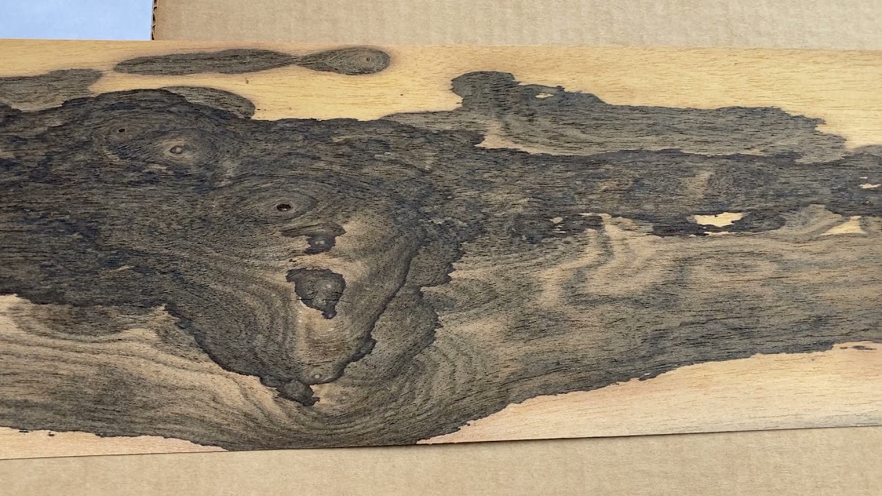 Ziricote Wood Veneer Sheet    Exotic Wood