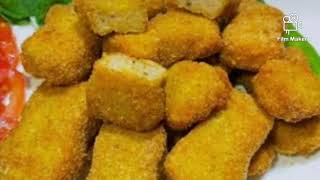 chicken nuggets recipe BY the cooking production with Maryam. easy to make chicken nuggets recipe