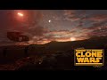 "THE CLONE WARS"  Star Wars battle animation! #starwars #blender #theclonewars #animation #3d