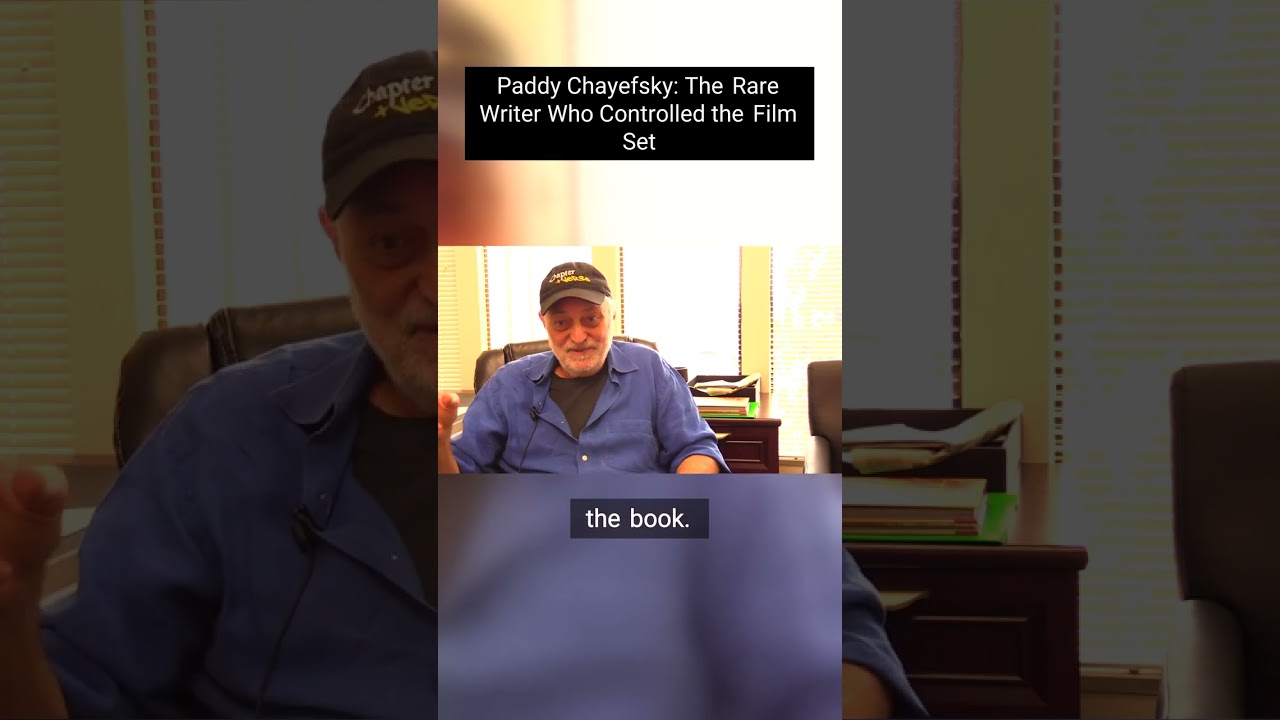 In the world of filmmaking, the writer's voice is often lost amidst the chaos of production