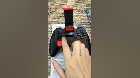 Turn on GEN Game S6 Wireless Bluetooth Controller and ready to pair