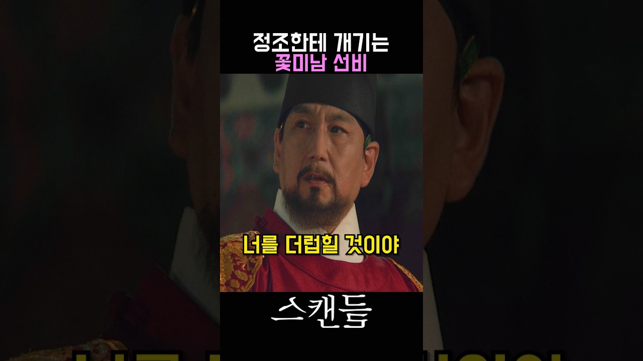 과거 시험에서 왕을 디스한 지창욱의 최후 ㄷㄷㄷ #스캔들 #손예진 #나나 #한선화