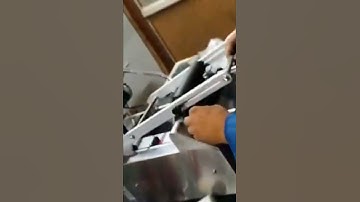 Round bottle labelling Machine with Batch coding Inkjet printer #roundbottlelabelingmachine