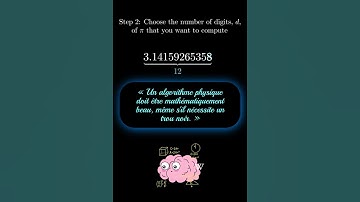 Cet Algorithme de Physique Donne π... mais il Faut un Trou Noir pour le Tester ! (Episode 1) #Pi