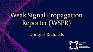 Weak Signal Propagation Reporter: Implications for Anomalies Research