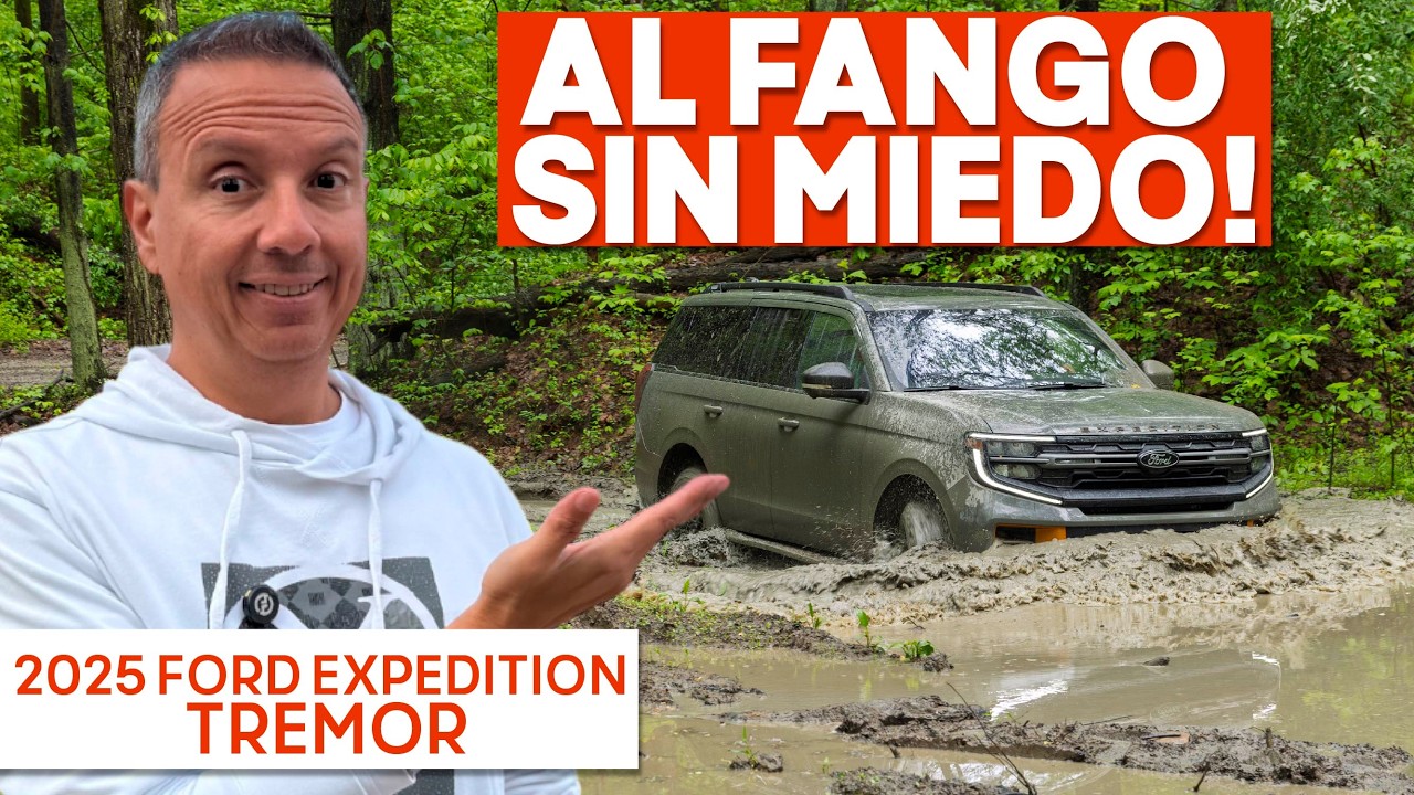 Así se Descontrola la Ford Expedition TREMOR 2025 en BARRO y Terreno Rocoso!