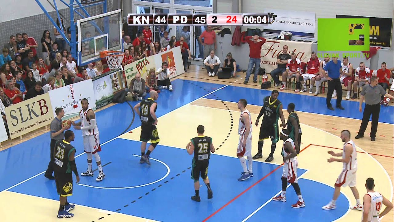 1. Finalovy zapas MBK Komarno a BC Prievidza YouTube
