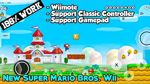 New Super Mario Bros. Wii | Classic Controller | Setting Gamepad | Dolphin Emulator Android
