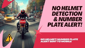 YOLO Real-Time Helmet Violation Detection with Number Plate Mobile Alerts