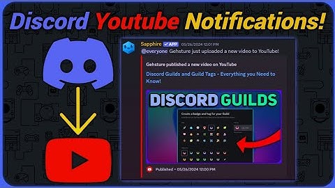 How to Setup Social Media Notifications in your Discord Server!
