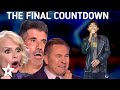 Very extraordinary singing song gembel the final countdown the jury cry hysterically agt
