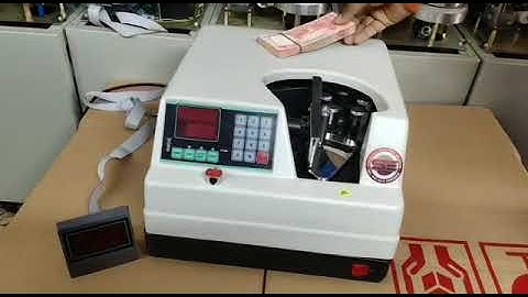 Bundle note counting machine desk top& floor model available now