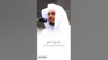 surah maryam ayah 41 to 45 yasser al dosari سورة مريم الآية 41 إلى 45 ياسر الدوسري #yasseraldosari