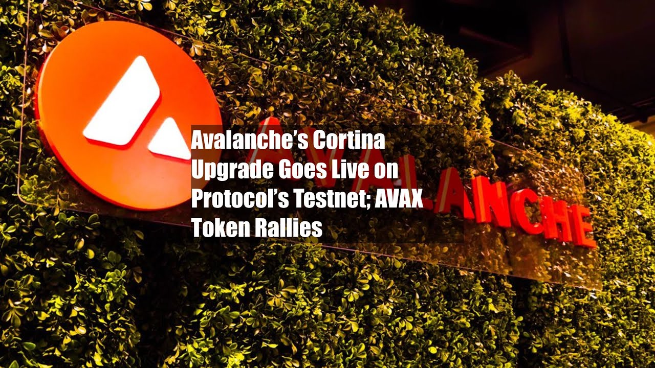 Avalanche’s Cortina Upgrade Goes Live on Protocol’s Testnet; AVAX Token Rallies