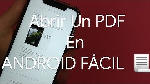 🤓📕 Como ABRIR un PDF en ANDROID | FÁCIL y RÁPIDO