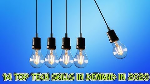 14 TOP TECH SKILLS IN DEMAND IN 2020