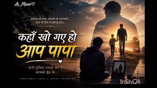 कहाँ खो गए हो आप पापा | Heart Touching Emotional Song | Ai_Music♡ | 2026 New Sing |