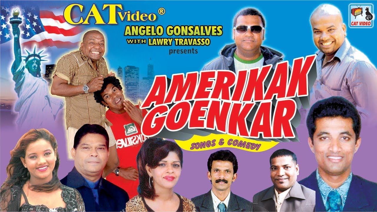 Amerikak Goenkar - Angelo Gonsalves & Lawry Travasso | Superhit Konkani Songs & Comedy | Manfa Music