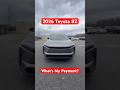2026 Toyota BZ | What’s My Payment #toyota #carpayment #newcar