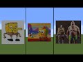 Minecraft which spongebob  gary art looked the best  shorts