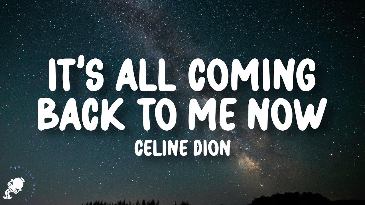 it's all coming back to me