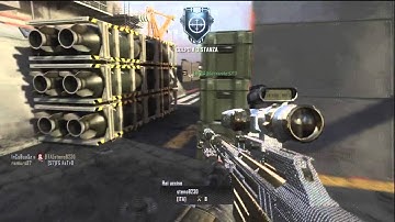 Black Ops 2 : No Scope Headshot Across the map