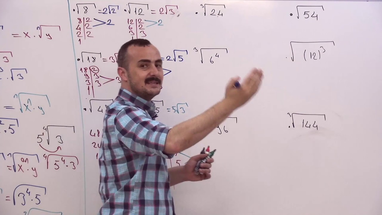 54- Köklü Sayılar IV (PDF Açıklamalarda)