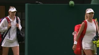 Elena Rybakina defeats Katie Boulter in straight sets at Wimbledon 2023!