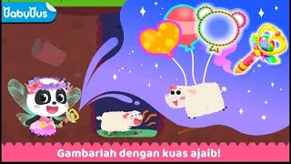 gambar ajaib |  bayi panda | BABYBUS screenshot 2