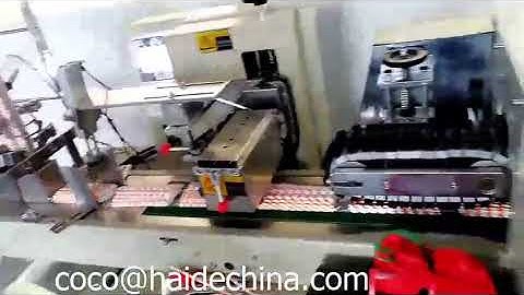 multiple pieces paper straw packing machine