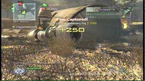 Call Of Duty Modern Warfare 2 - Capture the flag hint