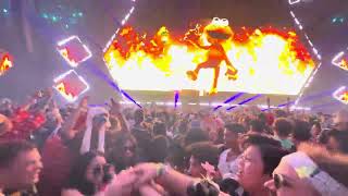 Excision Elmo Excision Street Animation @ Thunderdome 2025 Tacoma Dome Seattle