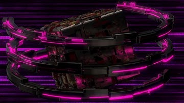 Techno Cube VJ Loop Motion Graphics
