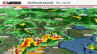 Live radar: Tracking thunderstorms moving through Southeast Michigan