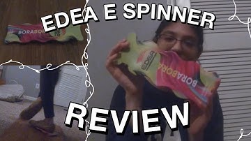 EDEA E-SPINNER REVIEW + UNBOXING | nicole turns