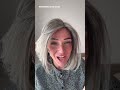 Parrucca liscia piastrabile: MAGIC STAGE by #giselamayer in SMOKE SILVER 56/48-38 #heatfriendlywig