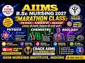 AIIMS BSc Nursing 2026 |MARATHAN CLASS PHYSICS, CHEMISTRY, BIOLOGY | By GKM Nursing Indore