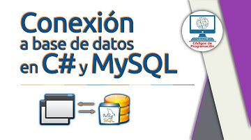 Conexión de C# a Base de Datos en MySQL