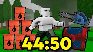 Speedrunning With Max Luck In 99 Nights in the Forest