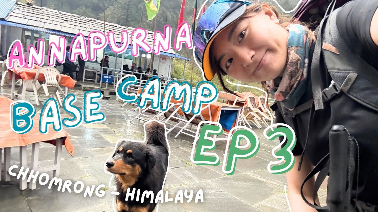 尼泊爾ABC徒步 EP3 | Chhomrong - Himalaya | 6D5N | Annapurna Base Camp 2025 [ENG SUB]