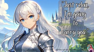 Rescued By Your Obsessive Female Knight [Strangers to Something More?] [Slow Burn] ~ASMR RP~ [F4A]