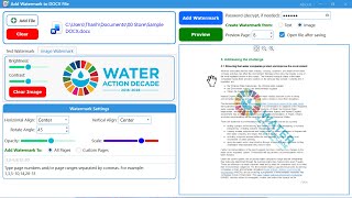 Download Word Watermark Maker - Protecting and Branding Your Documents