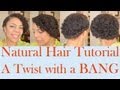 Requested Natural Hair Tutorial - Twist with a BANG!