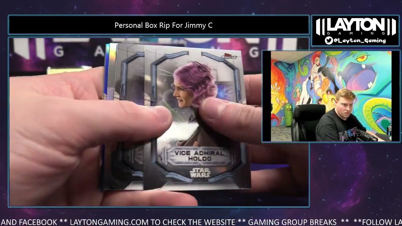 SUPERFRACTOR!!! Topps Star Wars Finest Rip for Jimmy C