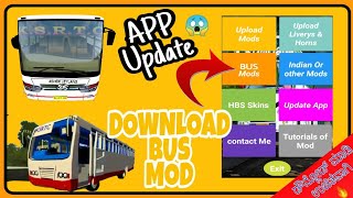 Bussid V2.9How To Download Indian Bus Modhow To Download Ksrtc Modkerala Bus Livery App Update