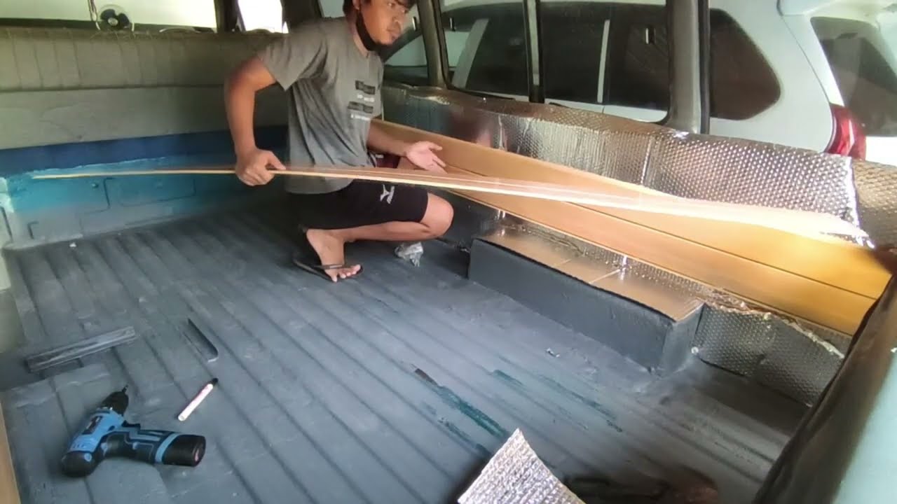 Pemasangan Dinding Interior || Mitsubishi L300 Campervan