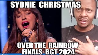 Sydnie Christmas REACTION 'Over the Rainbow' | The Final | BGT 2024