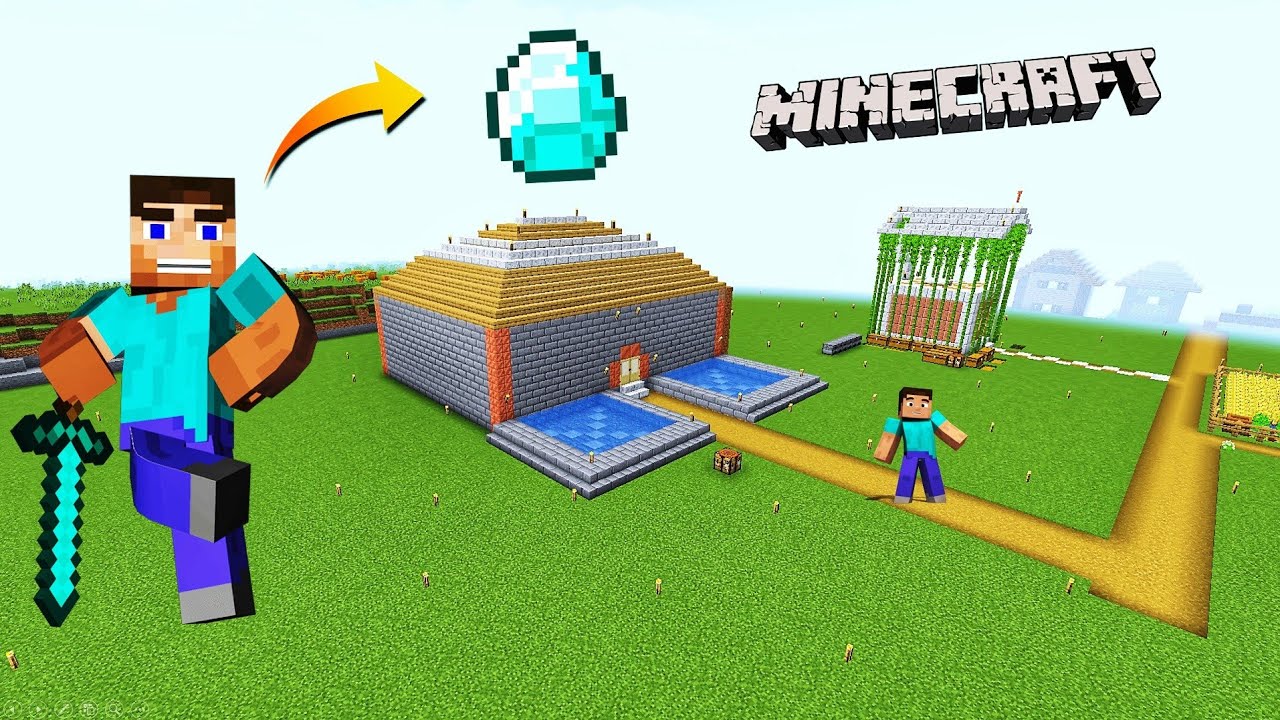 CAN I FIND DIAMONDS IN SECRET CAVES | MINECRAFT GAMEPLAY #4 - YouTube